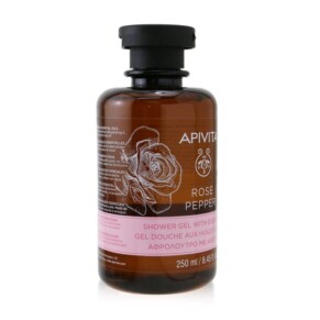 Apivita Rose Pepper Shower Gel With Essential Oils 250ml