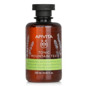 Sữa tắm Apivita Trà núi Tonic với tinh dầu 250ml chính hãng
