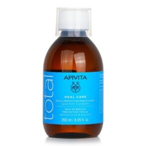 Nước súc miệng Apivita Total Protection với tinh chất bạc hà & propolis 250ml chính hãng