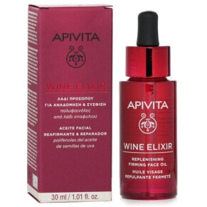 Apivita Wine Elixir Replenishing Firming Face Oil 30ml