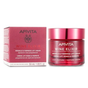 Apivita Wine Elixir Wrinkle Firmness Lift Cream Light Texture 50ml