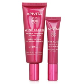 Apivita Wine Elixir Wrinkle Reduction Firmness Gift Set Day Cream SPF 30 40ml