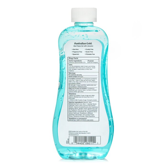 Gel Lô Hội Làm Mát Australian Gold Có Lidocaine 237ml giá rẻ