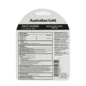 Australian Gold Face Guard Sunscreen Stick SPF 50 14g