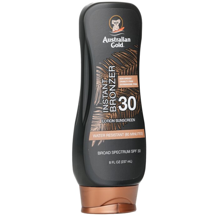 Australian Gold Lotion Sunscreen SPF 30 With Instant Bronzer 237ml
