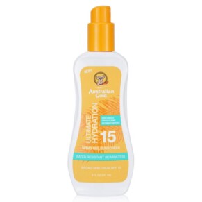 Sản phẩm kem chống nắng xịt gel dưỡng ẩm SPF 15 Australian Gold 237ml chính hãng
