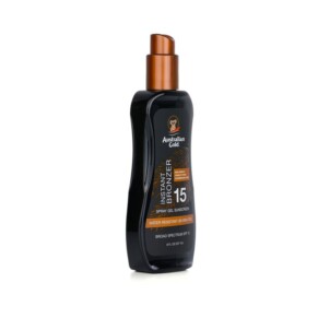 Australian Gold Spray Gel Sunscreen SPF 15 With Instant Bronzer 237ml