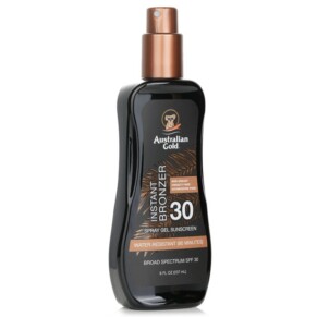 Australian Gold Spray Gel Sunscreen SPF 30 With Instant Bronzer 237ml
