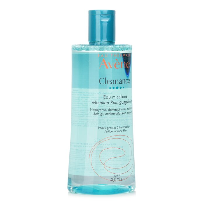 Avene Cleanance Micellar Water For Face Eyes For Oily Blemish Prone Skin 400ml