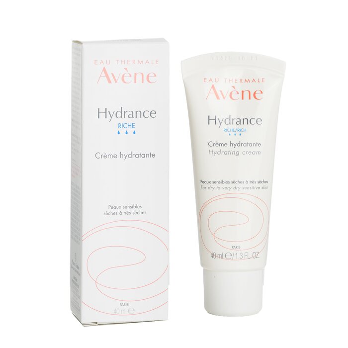 Avene Hydrance Rich Hydrating Cream For Dry To Very Dry Sensitive Skin 40ml