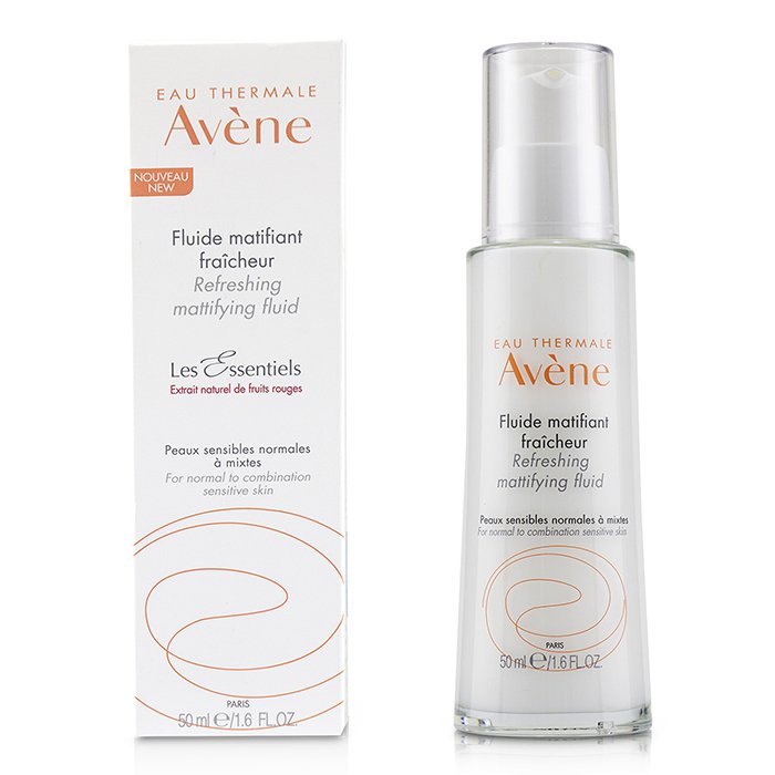 Avene Refreshing Mattifying Fluid For Normal To Combination Sensitive Skin 50ml