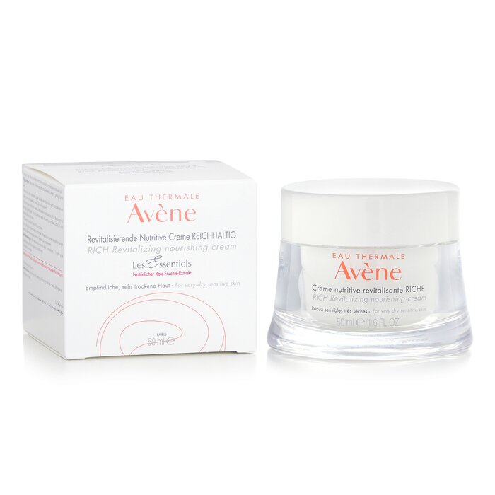 Avene Revitalizing Nourishing Rich Cream For Very Dry Sensitive Skin 50ml