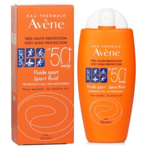 Avene Sport Fluid SPF 50 Face Body For Sensitive Skin 100ml