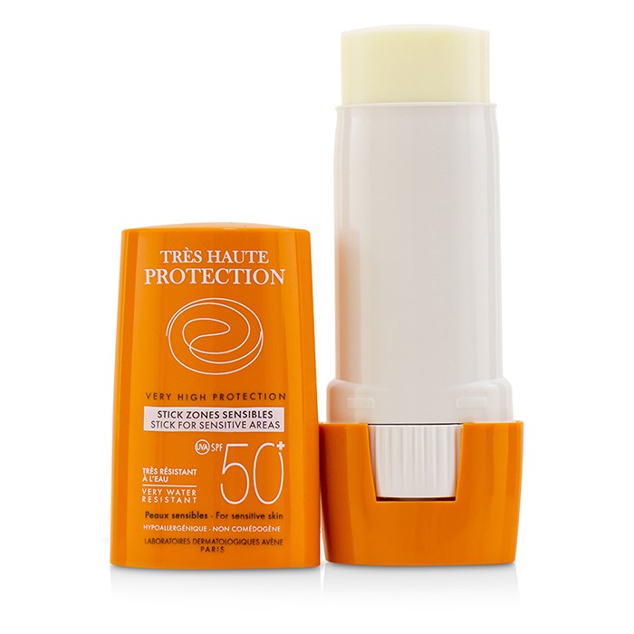 Avene Very High Protection Stick For Sensitive Areas SPF 50 For Sensitive Skin 8g