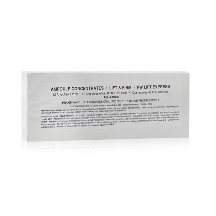 Babor Ampoule Concentrates Lift Firm Lift Express Salon Size 24x2ml