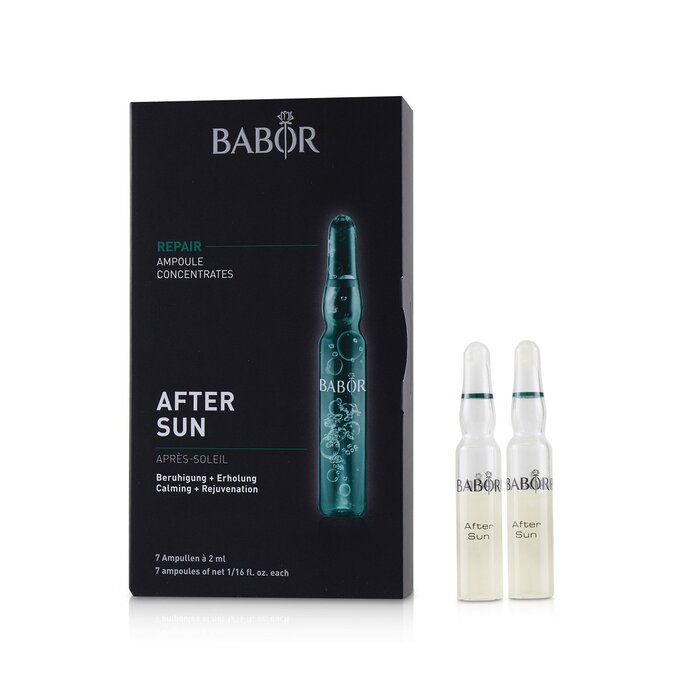 Babor Ampoule Concentrates Repair After Sun Calming Rejuvenation 7x2ml
