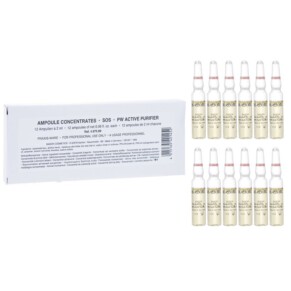 Tinh chất ampoule Babor Concentrates Sos Active Purifier kích thước salon 24x2ml chính hãng