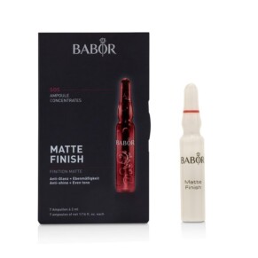Babor Ampoule Concentrates Sos Matte Finish Anti Shine Even Tone For Oily Combination Skin 7x2ml