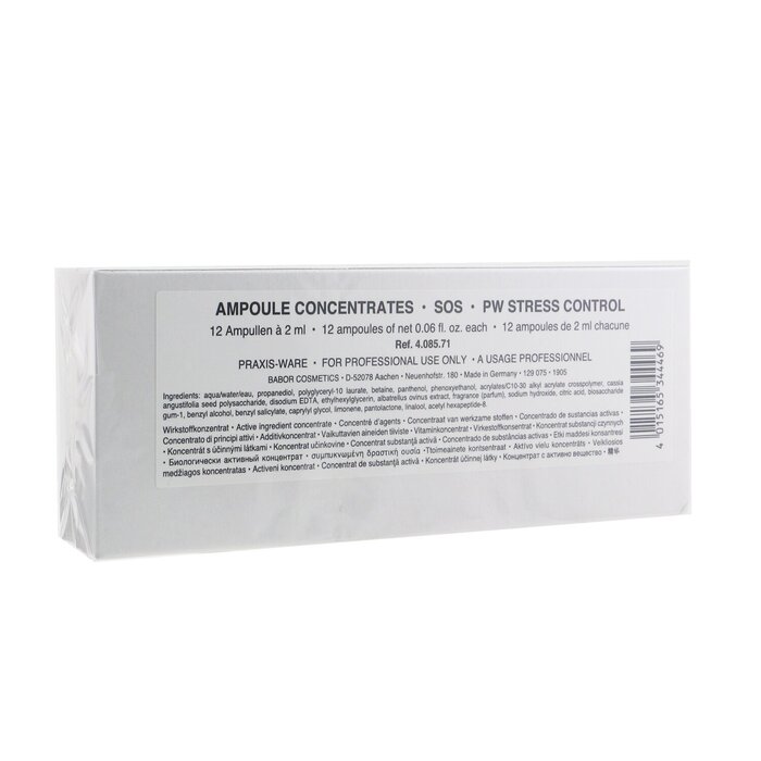 Babor Ampoule Concentrates Sos Stress Control Salon Size 24x2ml