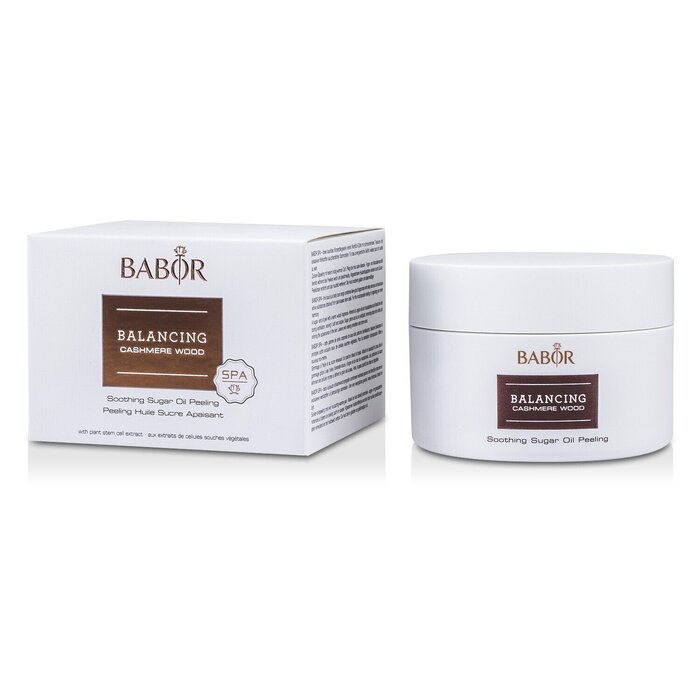 Babor Balancing Cashmere Wood Soothing Sugar Oil Peeling 200ml