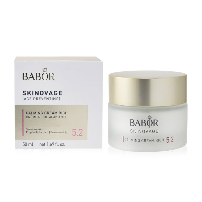 Babor Skinovage Age Preventing Calming Cream Rich 5 2 For Sensitive Skin 50ml