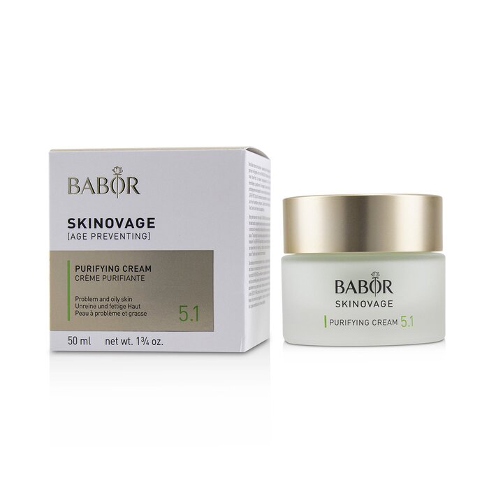 Babor Skinovage Age Preventing Purifying Cream 5 1 For Problem Oily Skin 50ml
