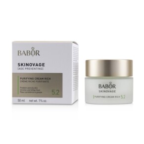 Babor Skinovage Age Preventing Purifying Cream Rich 5 2 For Problem Oily Skin 50ml