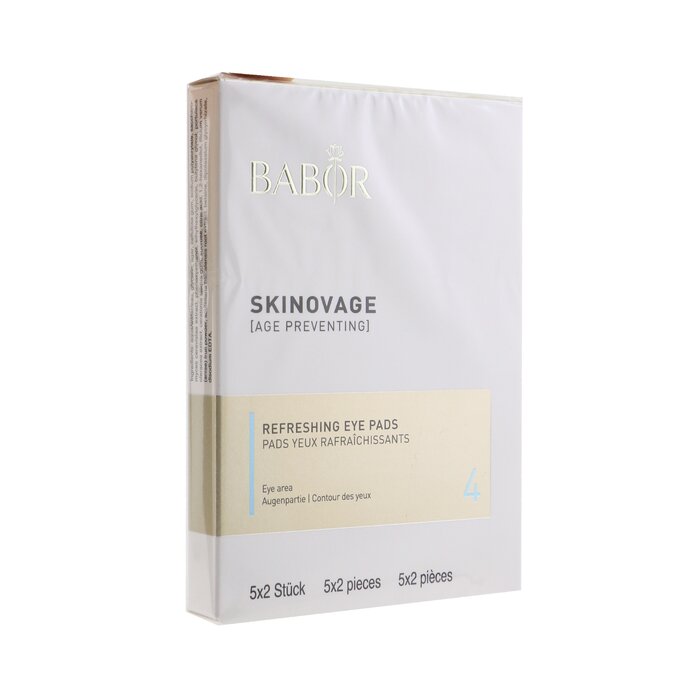Babor Skinovage Age Preventing Refreshing Eye Pads 4 5x2Pcs
