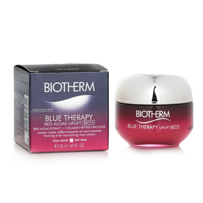 Biotherm Blue Therapy Red Algae Uplift Firming Nourishing Rosy Rich Cream Dry Skin 50ml