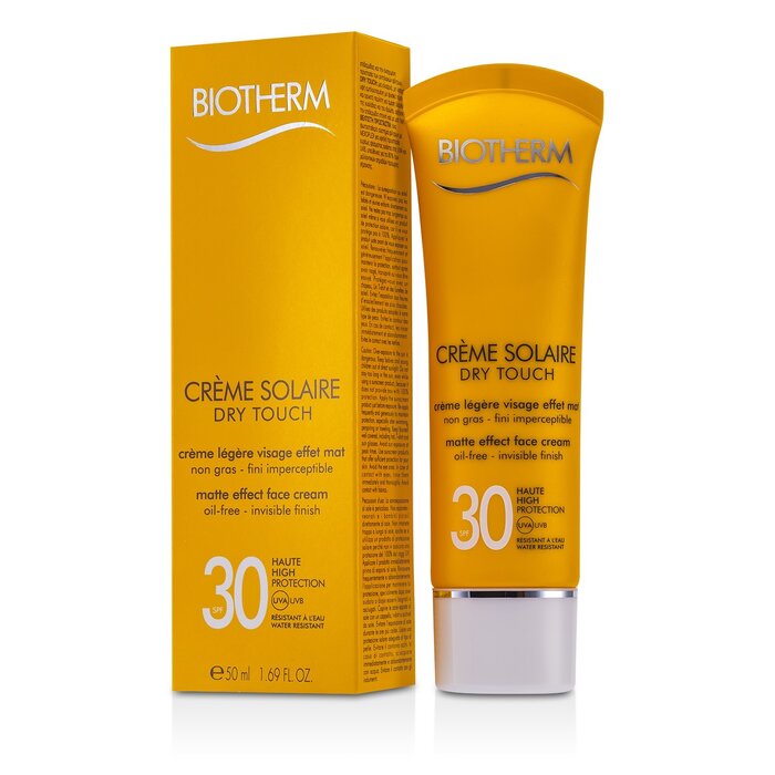Biotherm Creme Solaire SPF 30 Dry Touch Uva Uvb Matte Effect Face Cream 50ml