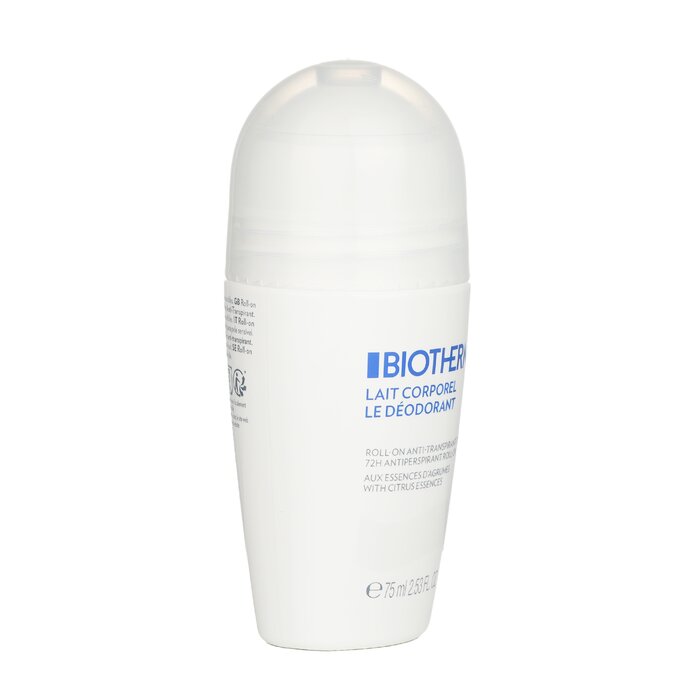 Biotherm Le Deodorant By Lait Corporel Roll On Antiperspirant 75ml