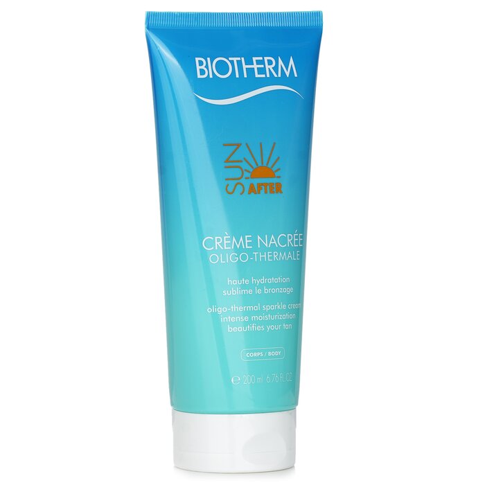 Biotherm Oligo Thermale Sparkle Cream Intense Moisturization Beautifies Your Tan 200ml