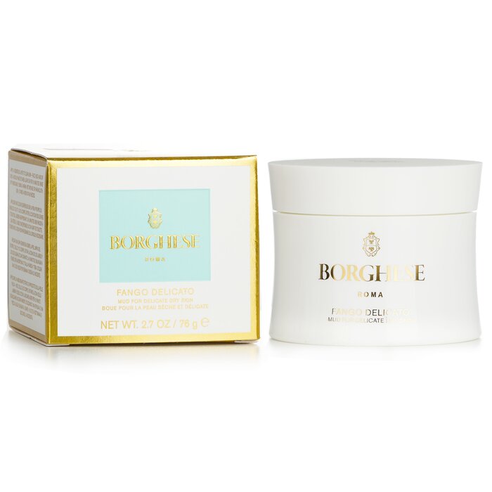 Borghese Fango Delicato Mud For Face Body For Delicate Dry Skin 76g