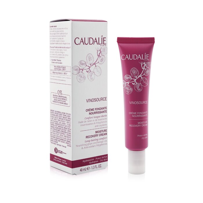 Caudalie Vinosource Moisture Recovery Cream For Dry Skin 40ml