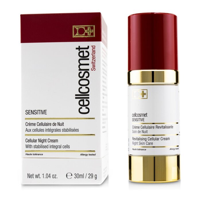 Cellcosmet Cellmen Cellcosmet Sensitive Night Cellular Night Cream 30ml