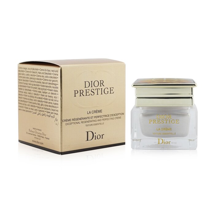 Christian Dior Dior Prestige La Creme Exceptional Regenerating And Perfecting Creme Texture Essentielle 15ml