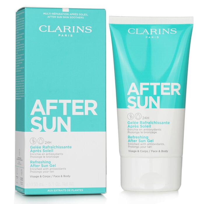 Clarins After Sun Refreshing After Sun Gel For Face Body 150ml