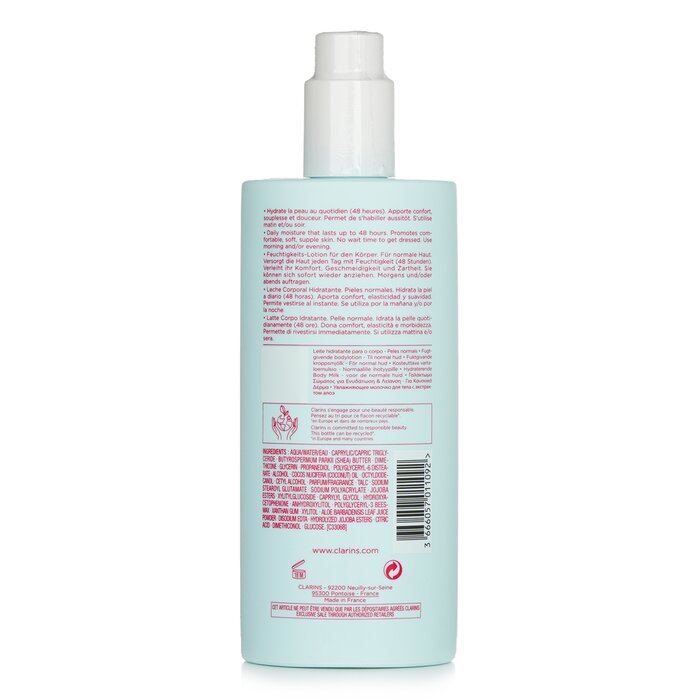 Sữa dưỡng thể làm mịn da Clarins với lô hội cho da thường 400ml giá rẻ