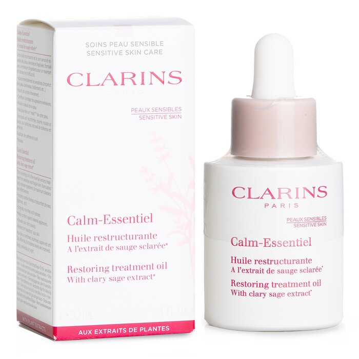 Clarins Calm Essentiel Restoring Treatment Oil Sensitive Skin 30ml