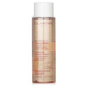Nước Tẩy Trang Micellar Clarins Chiết Xuất Nhân Sâm Vàng & Bạc Hà cho Da Nhạy Cảm 200ml chính hãng