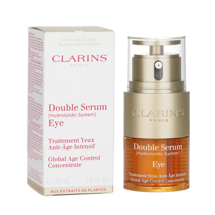 Clarins Double Serum Eye Hydrolipidic System Global Age Control Concentrate 20ml