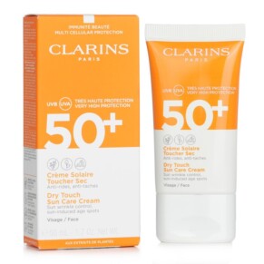 Clarins Dry Touch Sun Care Cream For Face SPF 50 50ml