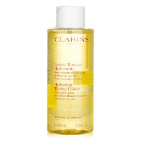 Nước Cân Bằng Dưỡng Ẩm Clarins Chiết Xuất Lô Hội & Hoa Nghệ Tây cho Da Thường Đến Khô 400ml chính hãng