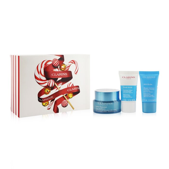 Clarins Hydration Essentials Gift Set Hydra Essentiel Silky Cream 50ml