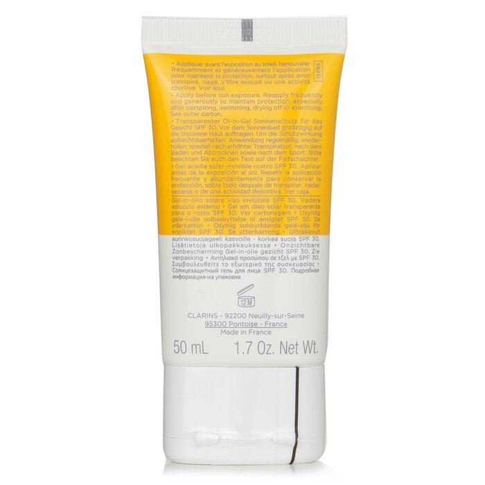Kem Chống Nắng Gel Dầu Cho Mặt SPF 30 Clarins 50ml giá rẻ