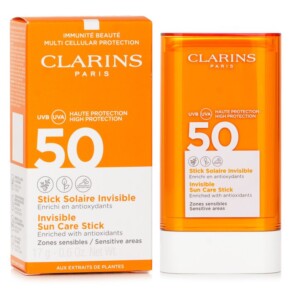 Clarins Invisible Sun Care Stick SPF 50 For Sensitive Areas 17g