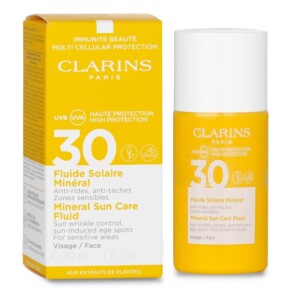 Clarins Mineral Sun Care Fluid For Face SPF 30 For Sensitive Areas 30ml
