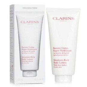 Clarins Moisture Rich Body Lotion With Shea Butter For Dry Skin 200ml
