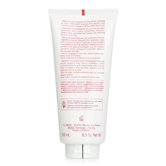 Sữa Dưỡng Ẩm Toàn Thân Clarins Chứa Bơ Shea cho Da Khô 200ml giá rẻ