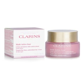 Clarins Multi Active Day Targets Fine Lines Antioxidant Day Cream For All Skin Types 50ml